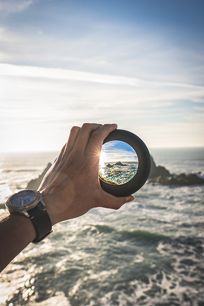 Foto Vergrößerungsglas